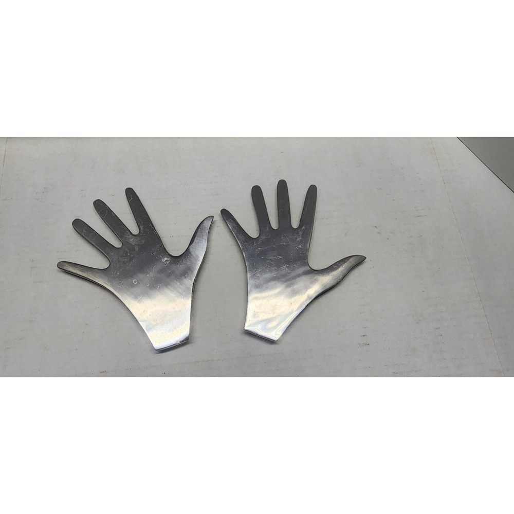 Vintage Metal HAND Trivet Set Of 2 - Made In India